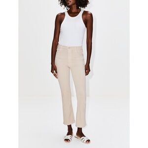 Mother The Hustler Flood Jeans Feather Grey